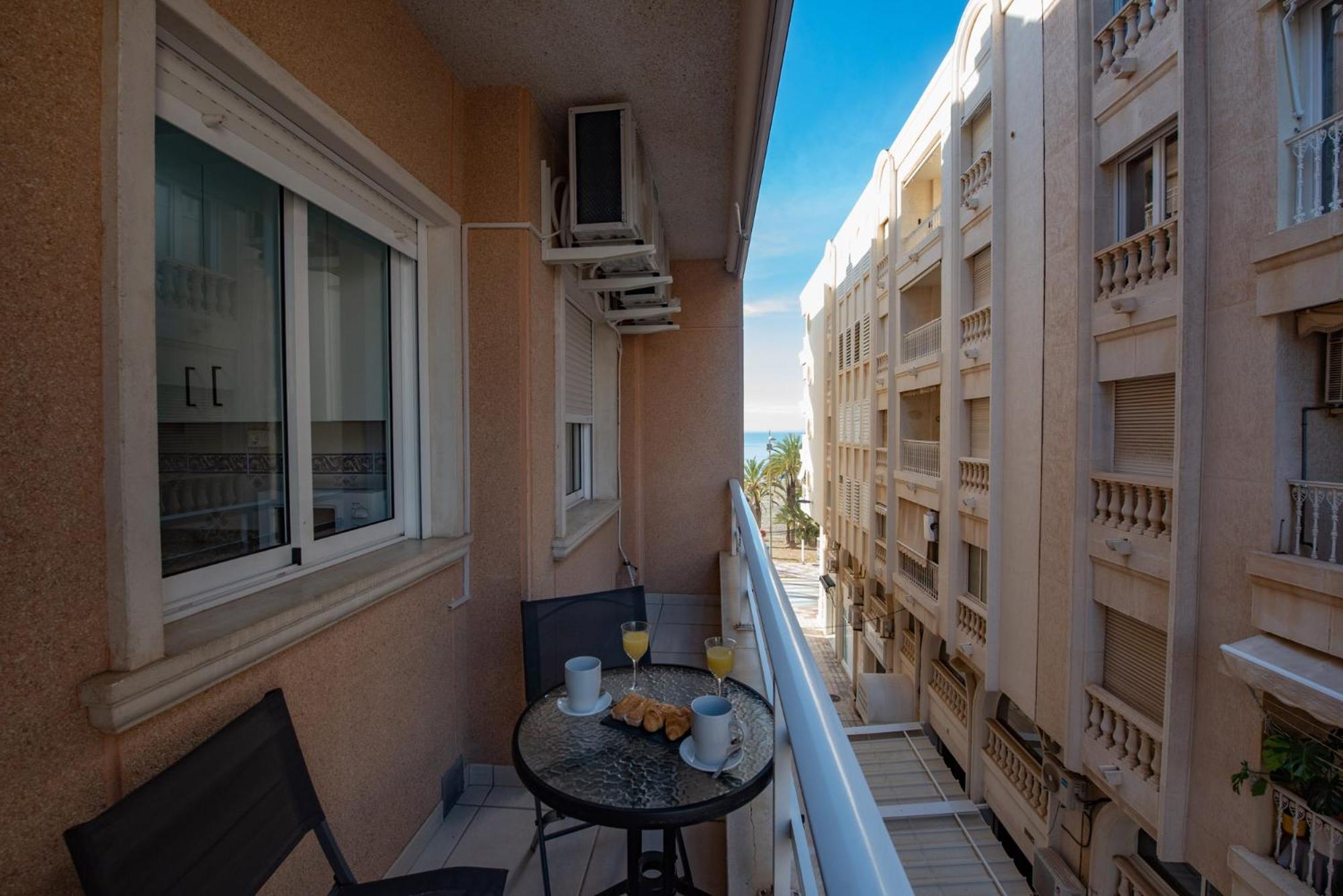 Apartamento Arena Playa Levante ซานตาโปลา ภายนอก รูปภาพ